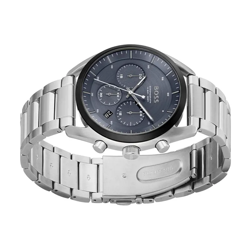 Hugo Boss Top Chronograph Blue Dial Men's Watch- 1514093